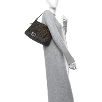 FENDI Zucca Mama Baguette Tobacco