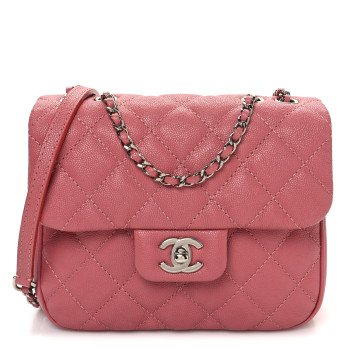 CHANEL Caviar Quilted Small Urban Companion Flap Pink