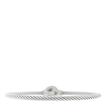DAVID YURMAN Sterling Silver Blue Topaz 3mm Chatelaine Bracelet