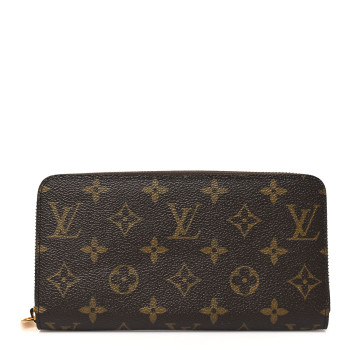 LOUIS VUITTON Monogram Zippy Wallet