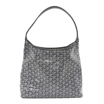 GOYARD Goyardine Boheme Hobo Grey
