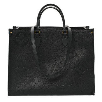LOUIS VUITTON Empreinte Monogram Giant Onthego GM Black
