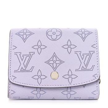 LOUIS VUITTON Mahina Iris Compact Wallet NM Lilas