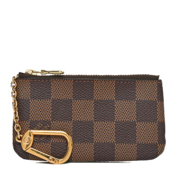 LOUIS VUITTON Damier Ebene Key Pouch