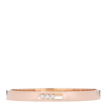 MESSIKA 18K Rose Gold Diamond Move Noa Bangle Bracelet M