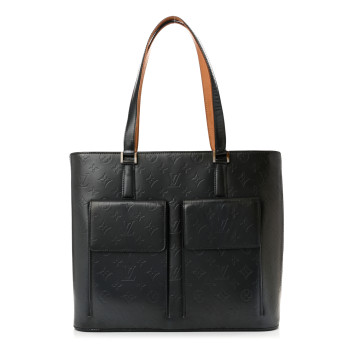 LOUIS VUITTON Mat Monogram Willwood Blue