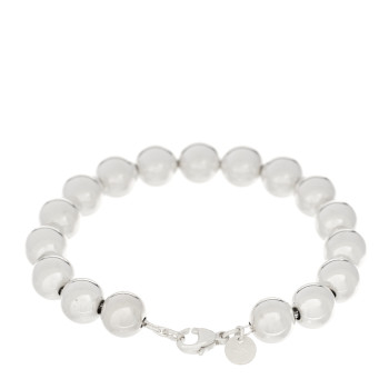 TIFFANY Sterling Silver 10mm HardWear Ball Bracelet