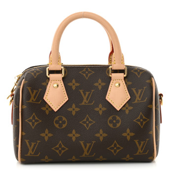 LOUIS VUITTON Monogram Speedy Bandouliere 20