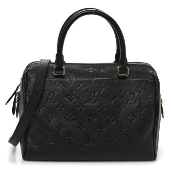 LOUIS VUITTON Empreinte Speedy Bandouliere 25 NM Black