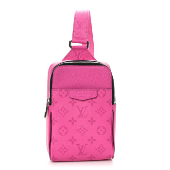 LOUIS VUITTON Taigarama Outdoor Slingbag Fuchsia