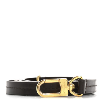 LOUIS VUITTON Calfskin Croisette Shoulder Strap Brown