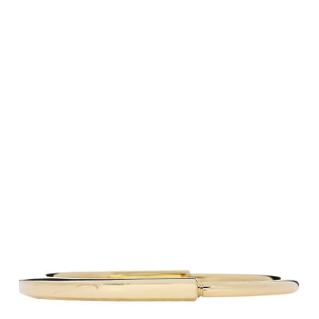 TIFFANY 18K Yellow Gold Tiffany Lock Bangle Bracelet