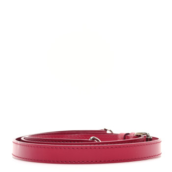 LOUIS VUITTON Calfskin 16mm Adjustable Shoulder Strap Fuchsia