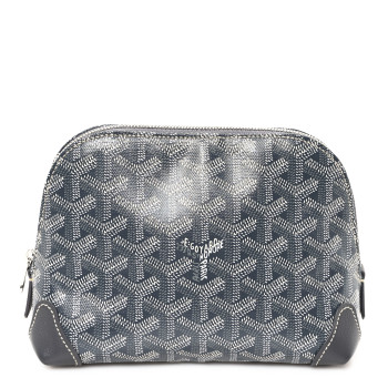 GOYARD Goyardine Vendome Toiletry Pouch Grey