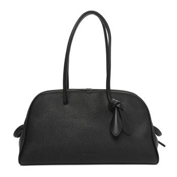 JACQUEMUS Grained Calfskin Le Turismo Black