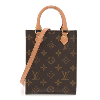 LOUIS VUITTON Monogram Petit Sac Plat