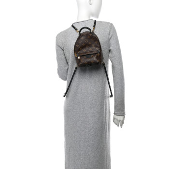 LOUIS VUITTON Monogram Palm Springs Backpack Mini