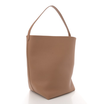 THE ROW Grained Calfskin Large N/S Park Tote Cinnamon