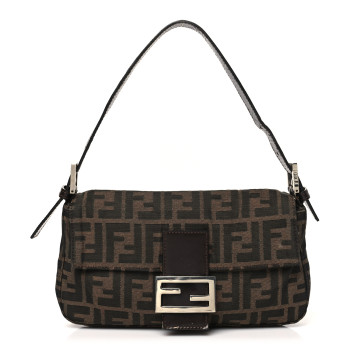 FENDI Zucca Baguette Tobacco