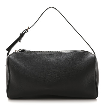 THE ROW Grained Calfskin 90's Bag Black