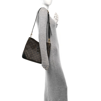 LOUIS VUITTON Monogram Odeon MM Black