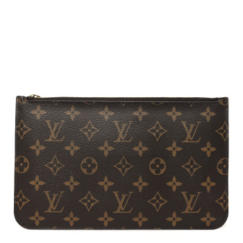LOUIS VUITTON Monogram Neverfull MM GM Pochette