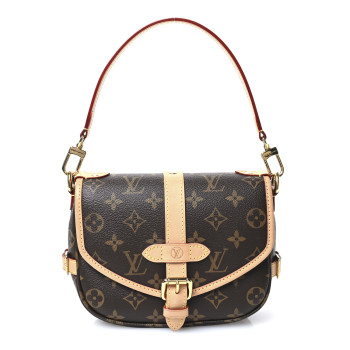 LOUIS VUITTON Monogram Saumur BB