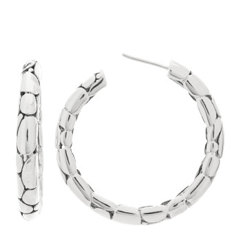 JOHN HARDY Sterling Silver Kali Hoop Earrings