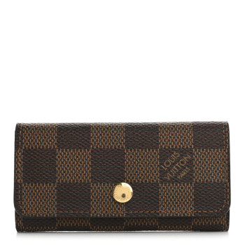 LOUIS VUITTON Damier Ebene Multicles 4 Key Holder