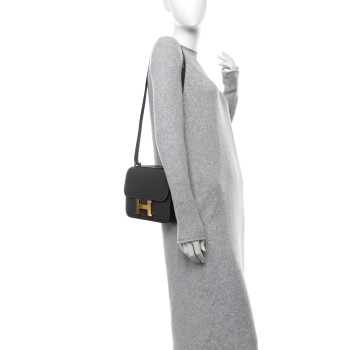 HERMES Epsom Constance 1-24 Graphite