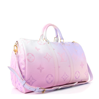 LOUIS VUITTON Monogram Giant Spring In The City Keepall 45 Sunrise Pastel