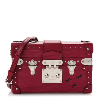 LOUIS VUITTON Epi Petite Malle Fuchsia