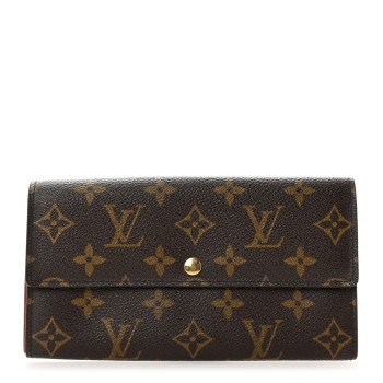 LOUIS VUITTON Monogram Sarah Wallet