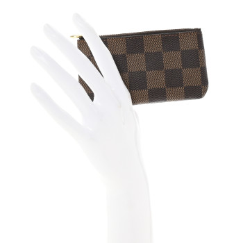 LOUIS VUITTON Damier Ebene Key Pouch