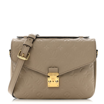 LOUIS VUITTON Empreinte Pochette Metis Tourterelle