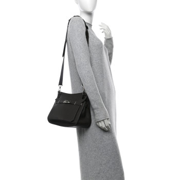 HERMES Taurillon Clemence Jypsiere 28 Chocolate