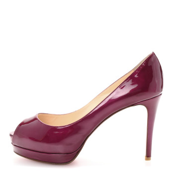 CHRISTIAN LOUBOUTIN Patent Altadama 100 Pumps 38
