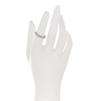 TIFFANY Platinum 3mm Together Milgrain Wedding Band Ring  51 5.75