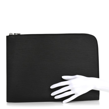 LOUIS VUITTON Epi Pochette Jour GM Black