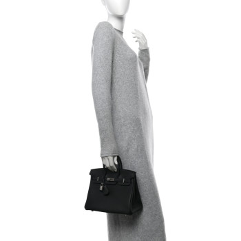 HERMES Togo Birkin 25 Black