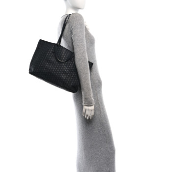 MOYNAT Calfskin Canvas 1920 M Monogram MM Tote Black Multicolor