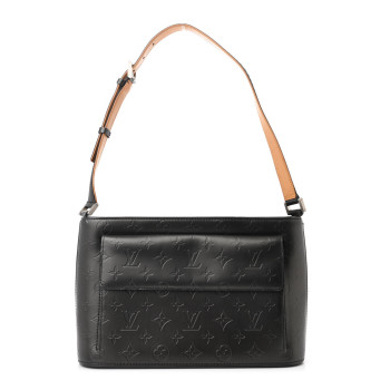 LOUIS VUITTON Mat Monogram Allston Black