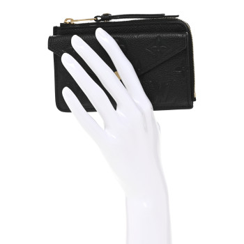 LOUIS VUITTON Empreinte Recto Verso Card Holder Black