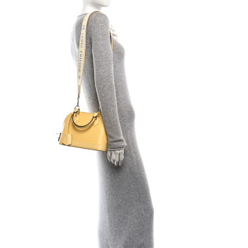 LOUIS VUITTON Epi Jacquard Alma BB Jaune Plume