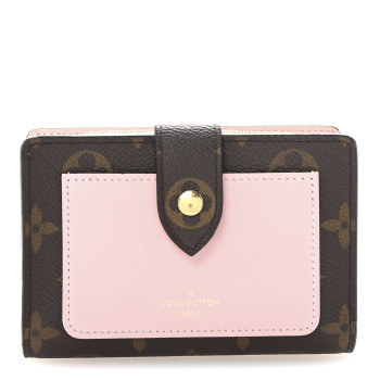 LOUIS VUITTON Monogram Juliette Wallet Rose Ballerine