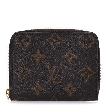LOUIS VUITTON Monogram Zippy Coin Purse