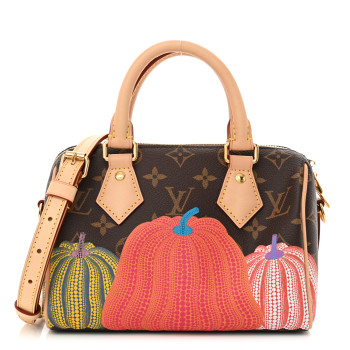LOUIS VUITTON LV X YK Monogram Pumpkins Speedy Bandouliere 20