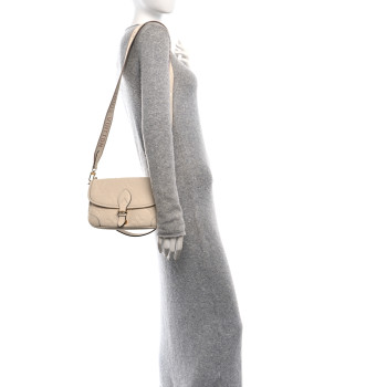 LOUIS VUITTON Empreinte Monogram Giant Diane Cream