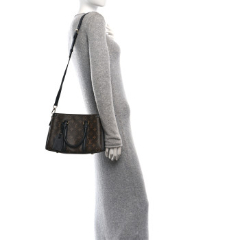 LOUIS VUITTON Monogram Soufflot BB Black