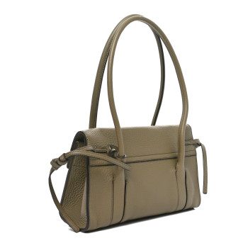 MULBERRY Heavy Grain Mini Soft Bayswater Linen Green